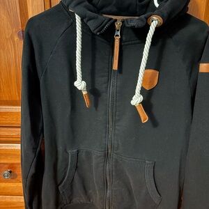 Men's Black Hoodie Sweate
